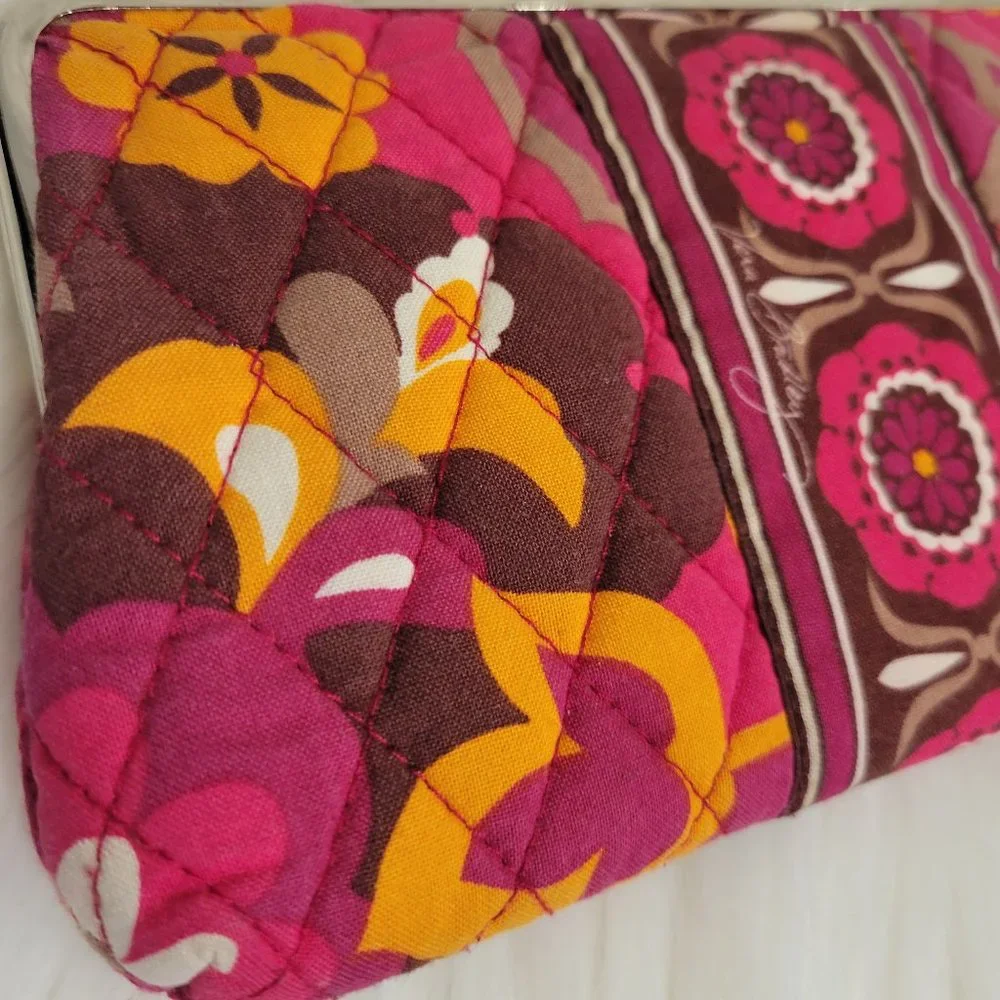 Vera Bradley “Carnaby” Floral Wallet - Picture 4 of 11